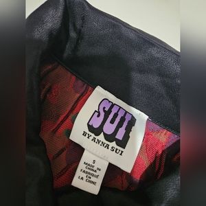 Campera Anna sui color azul rojo verde y negro